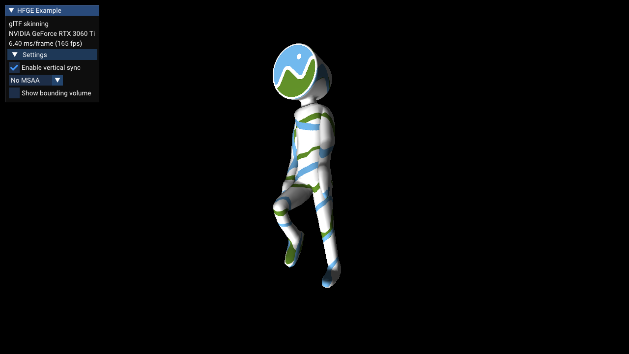 HFGE Example: glTF skinning