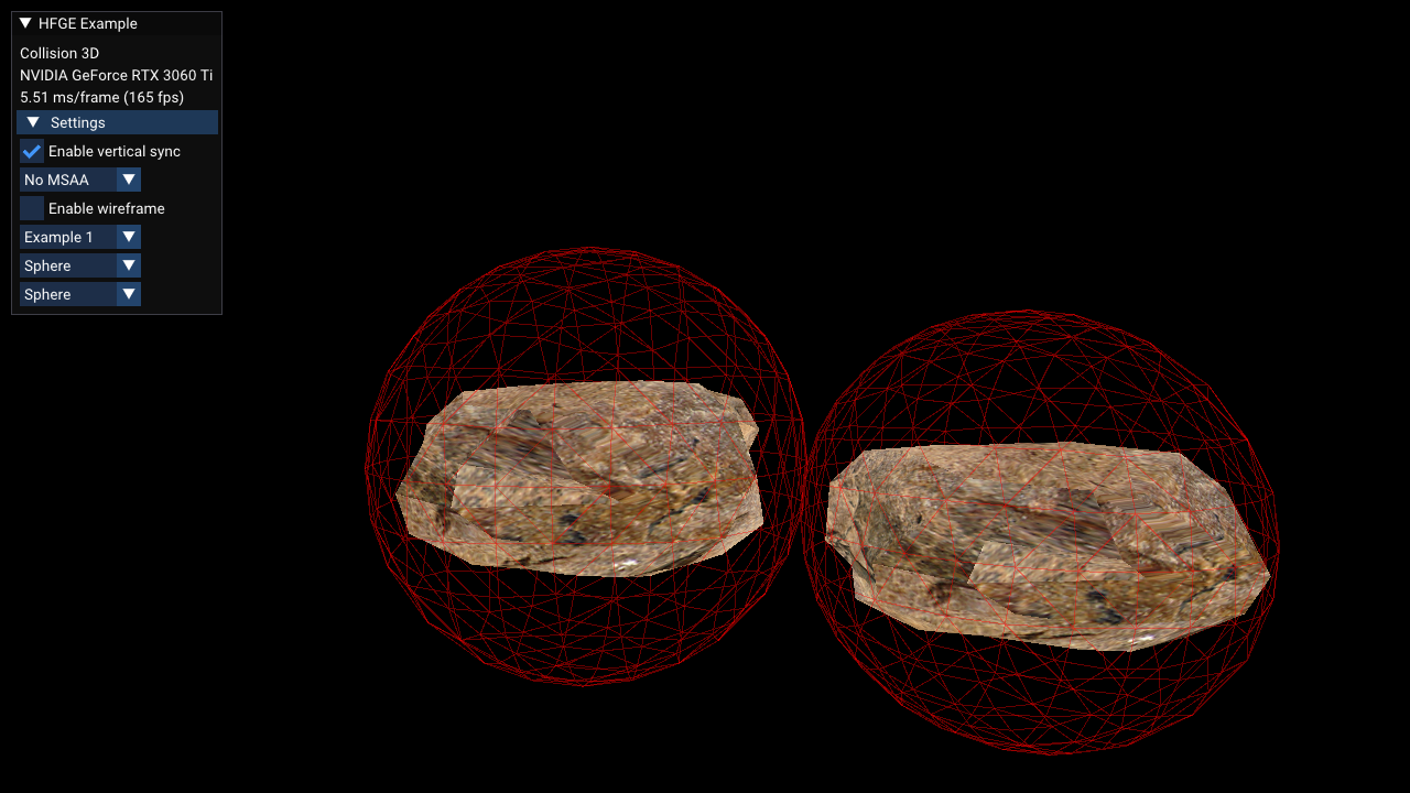 HFGE Example: Collision 3D